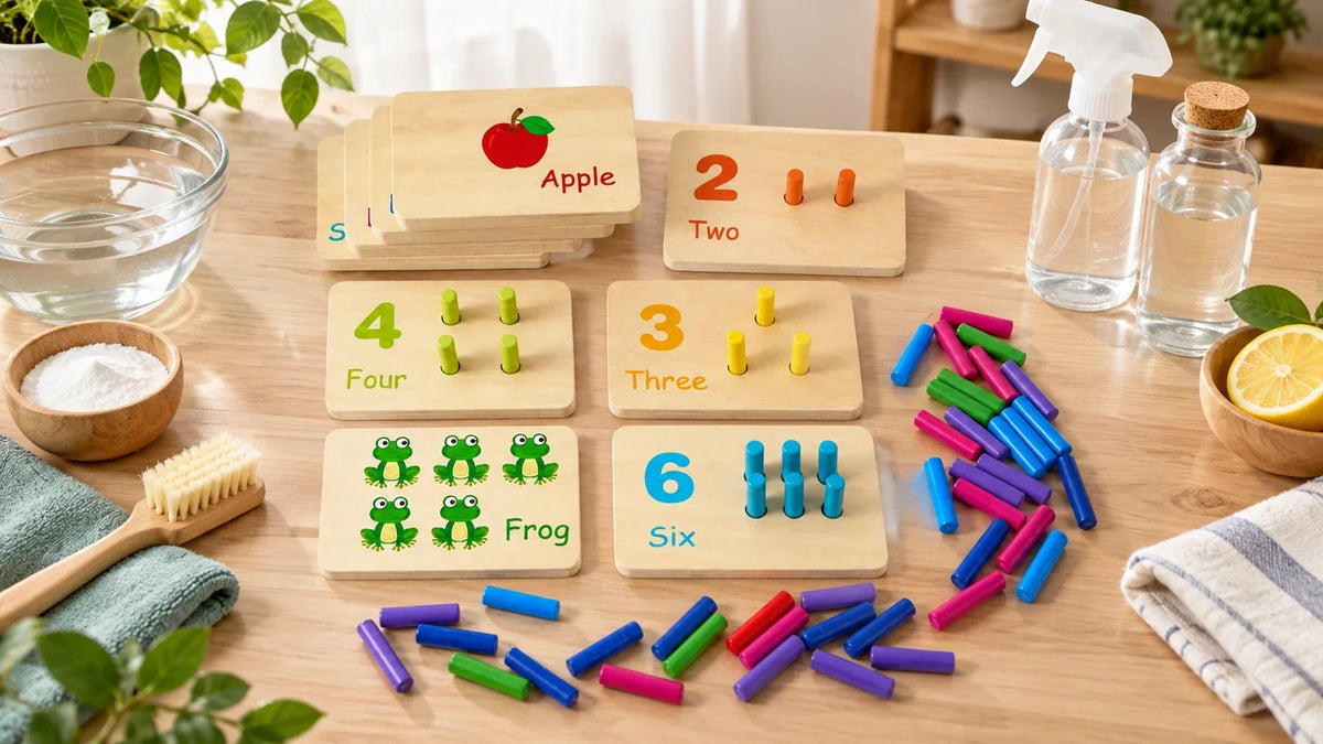 How to Clean and Maintain Wooden Toys Safely