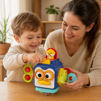 Activity Cube 6-in-1 Toddler Sensory Toy - utilisation