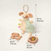 Baby Comfort Toy Set with Teether and Rattle — view 1