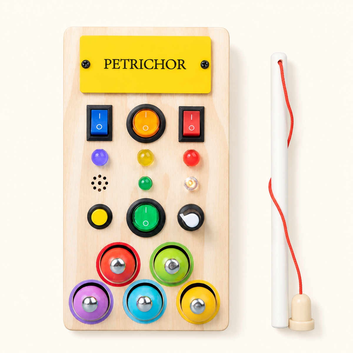 Busy Board Toddler LED Switches & Lights - image principale