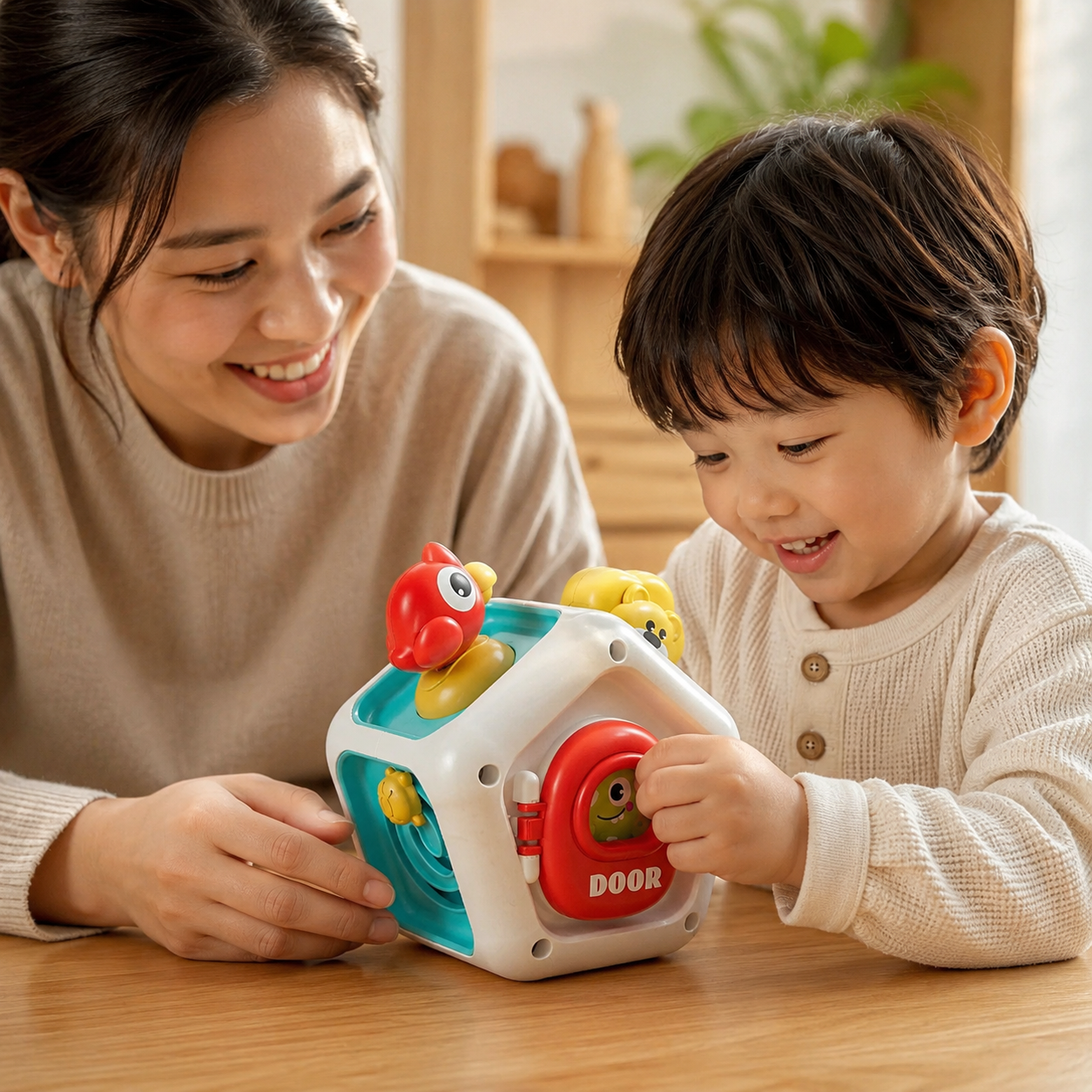 Busy Cube Toddler – Seven-Sided Sensory Toy - utilisation