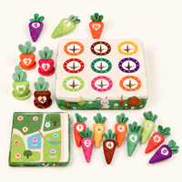 Carrot Pull Toy Garden Sorting Game - image principale