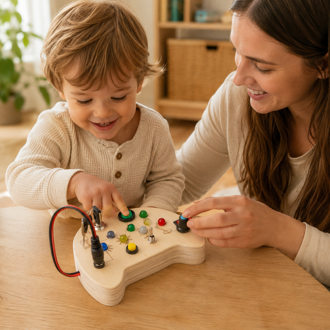 Controller Busy Board Game-Shaped LED Learning Toy — view 4