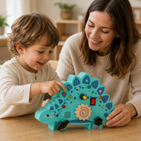 Dinosaur Busy Board Stegosaurus LED Interactive - utilisation