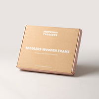 Kraft gift box printed Toddlers Wooden Frame