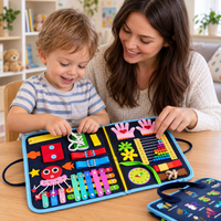 Kids Toys Busy Board Alphabet Learning Activity - utilisation