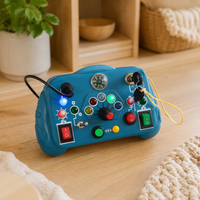 LED Busy Board - Electronic Activity Panel for Toddlers - objet surface réelle
