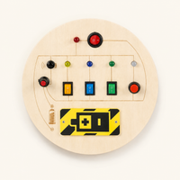 LED Busy Board Round Switch Light Toy — view 2