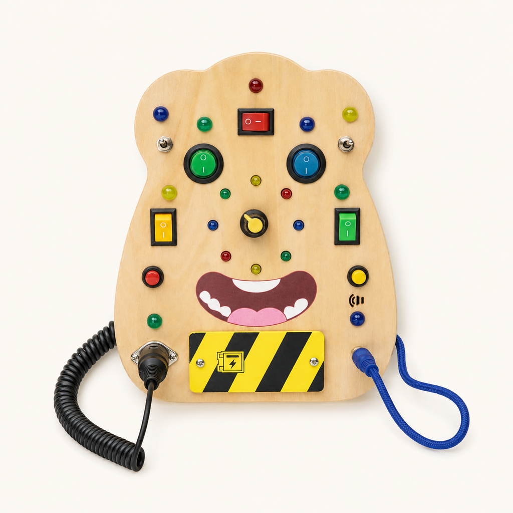LED Busy Board with Light Switches & Buttons - image principale