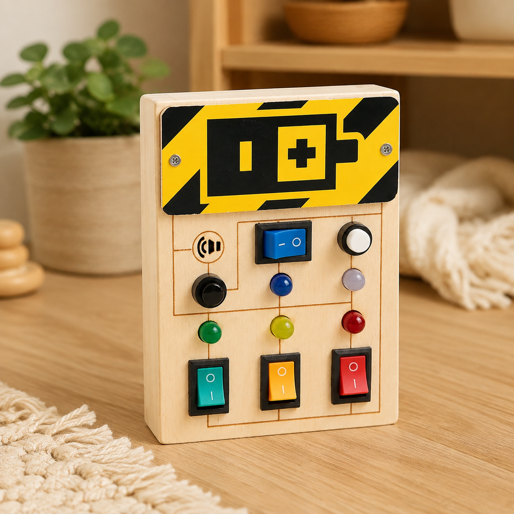 LED Busy Board with Switches - objet surface réelle