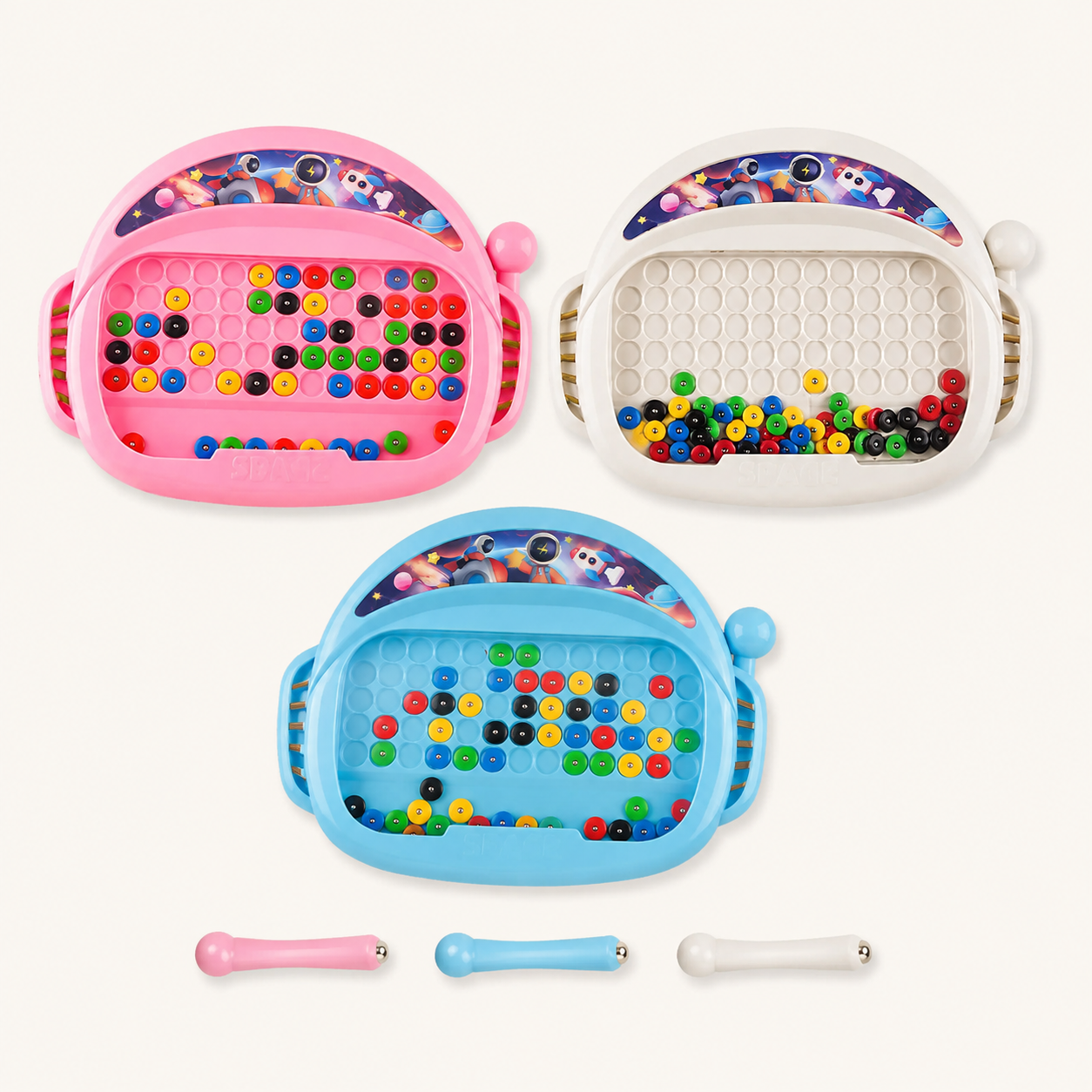Magnetic Bead Board - Portable Drawing Toy - image principale