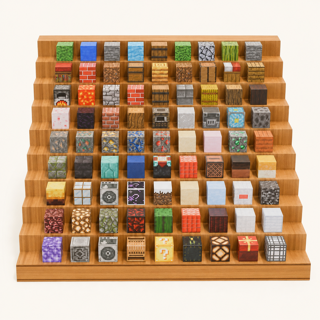 Magnetic Building Blocks Minecraft-Style Creative Set - 200pcs