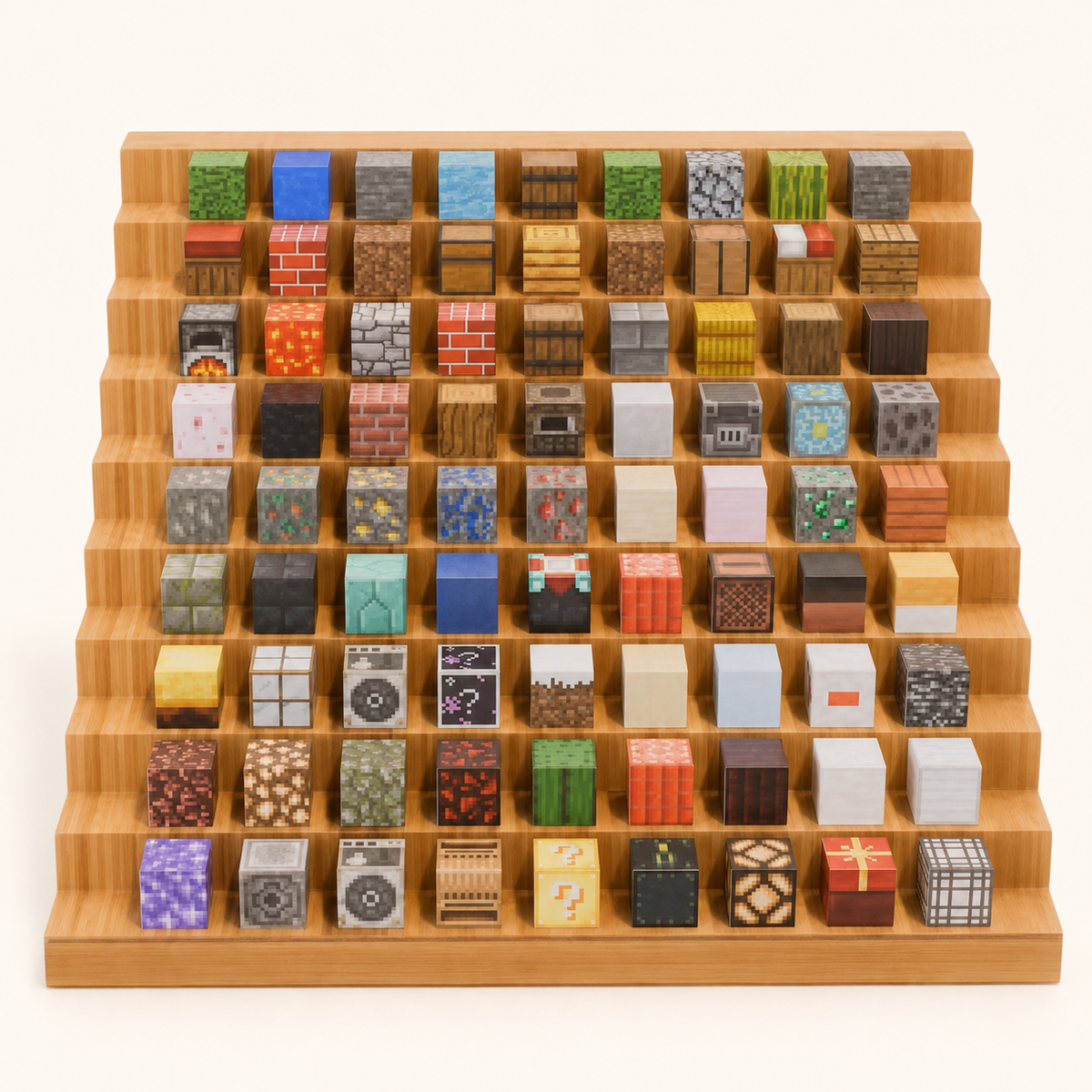 Magnetic Building Blocks Minecraft-Style Creative Set - 60pcs