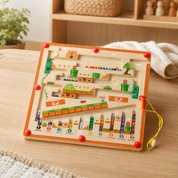 Magnetic Counting Maze - Numbers 1 to 10 - objet surface réelle