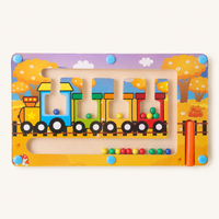 Magnetic Maze Board Train Colour Matching - image principale