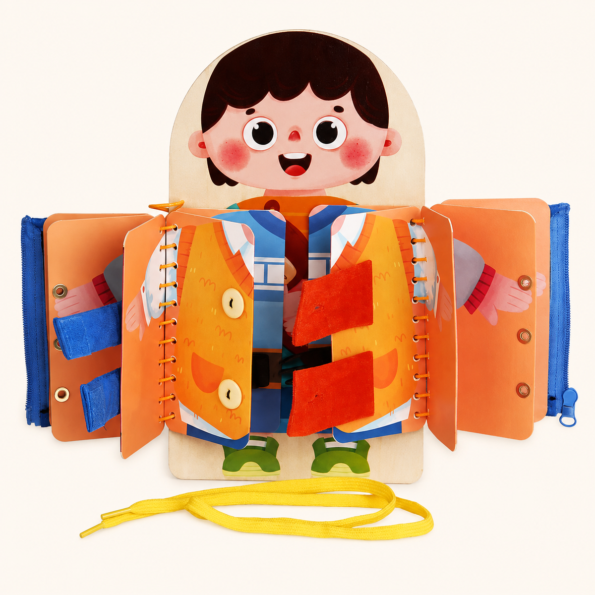 Montessori Busy Board Character Book - NB320C1
