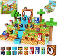 Contents of the 100 cubes Checkered Hills Adventure set