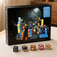 Crystal Mine magnetic building cubes box