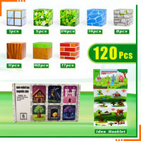 Contents of the 120 cubes Forest Home set