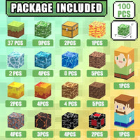 Contents of the 100 cubes Ghost Town set