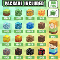 Contents of the 160 cubes Ghost Town set