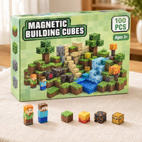 Ghost Town magnetic building cubes box