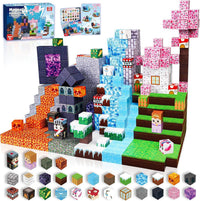 Contents of the 150 cubes Lava Forest set