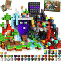 Contents of the 300 cubes Lava Forest set