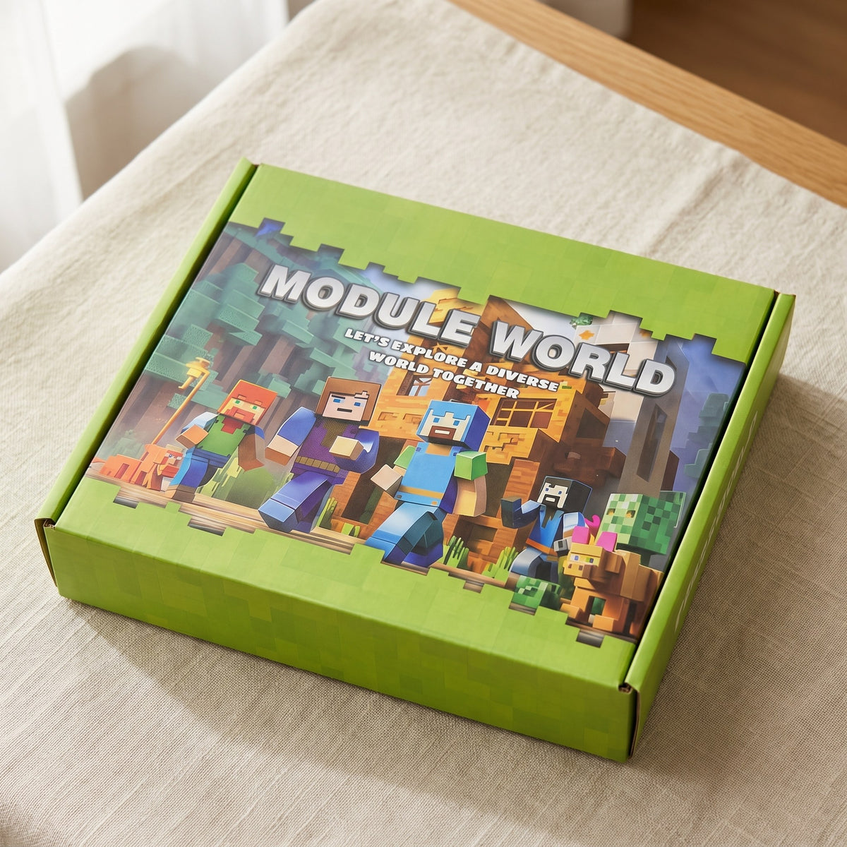 Module World box, 240-cube set packaging