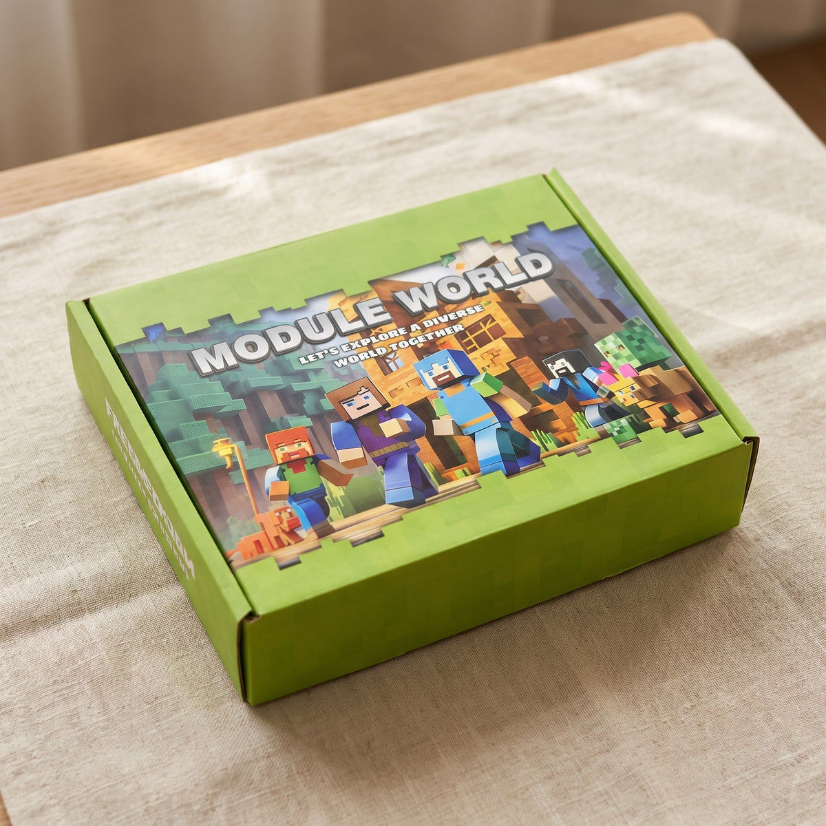 Module World box, 300-cube set packaging