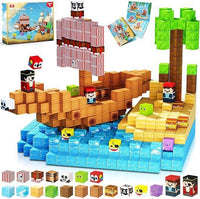 Contents of the 100 cubes Pirate Ship set