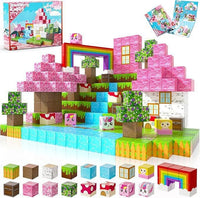 Contents of the 100 cubes Unicorn World set