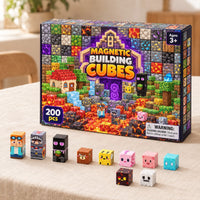 Warrior Battle magnetic building cubes box