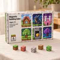 Wild Forest magnetic building cubes box