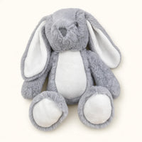 Personalized Bunny with Custom Name shown complete on a plain background