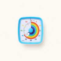 Visual Timer Rainbow for Toddlers & Kids shown complete on a plain background