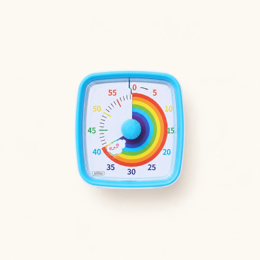 Visual Timer Rainbow for Toddlers & Kids shown complete on a plain background