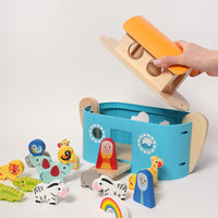 Wooden Noah's Ark with Animals & Storybook — view 2