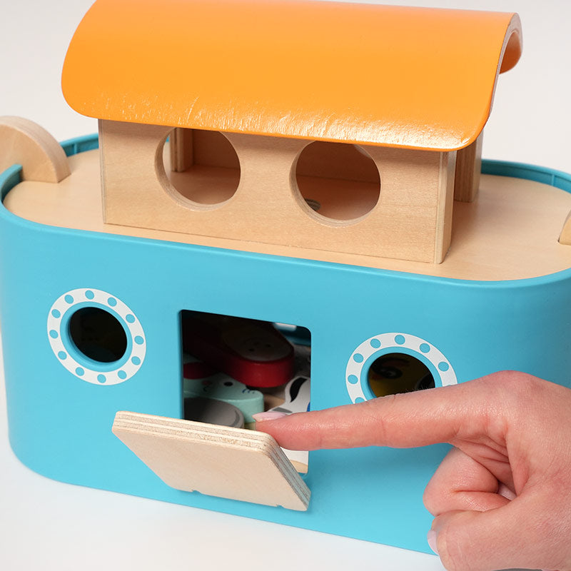 Wooden Noah's Ark with Animals & Storybook — view 3